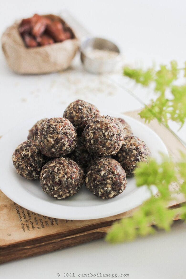 cranberry energy bites