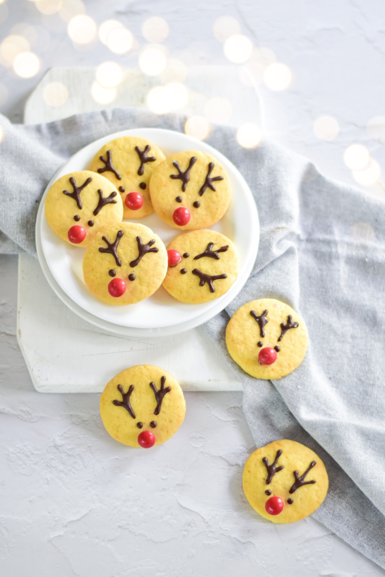 Biscuiti de craciun rudolf