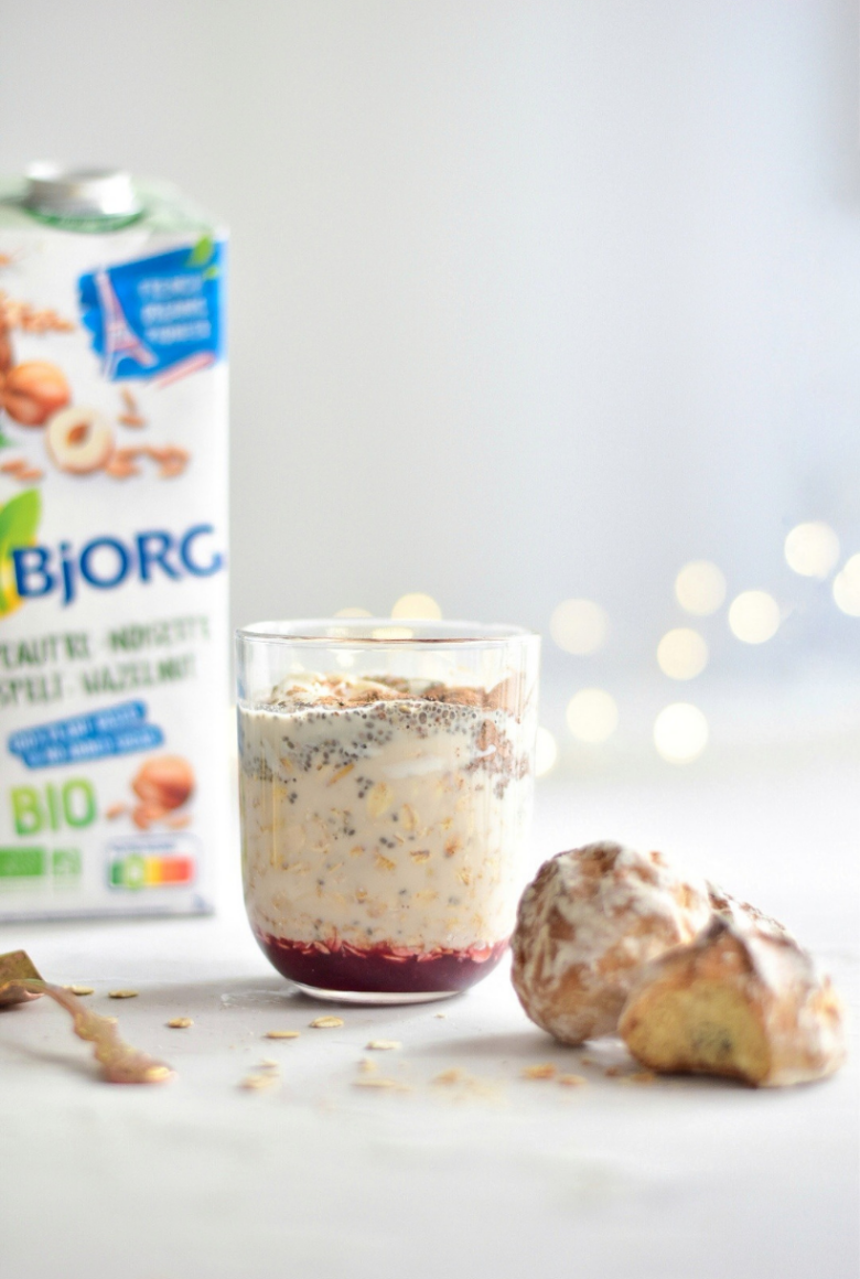 gingerbread overnoght oats