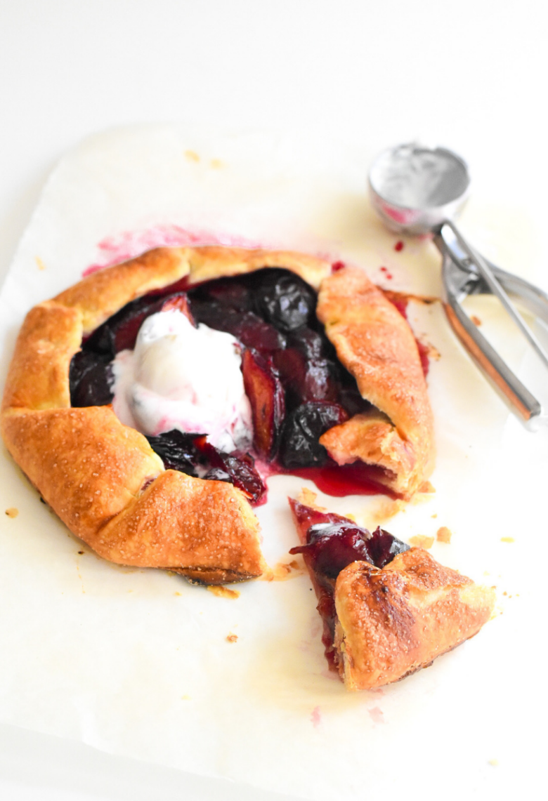 galette cu prune
