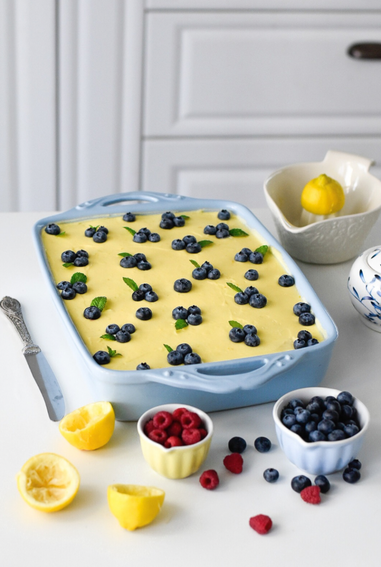 Tiramisu cu lemon curd