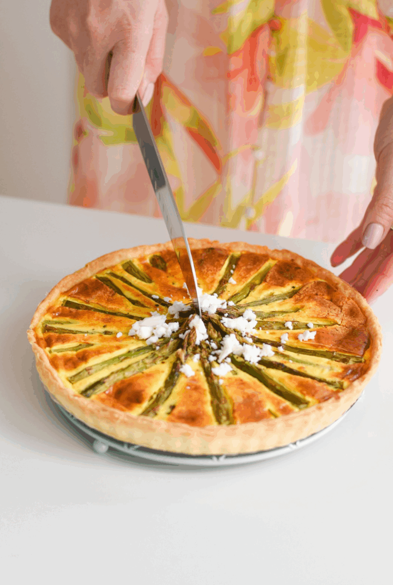 quiche cu sparanghel