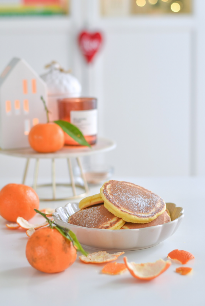 Pancakes cu clementine